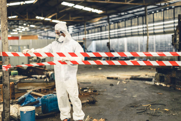 Professional Odor Removal technician working in Capay, CA